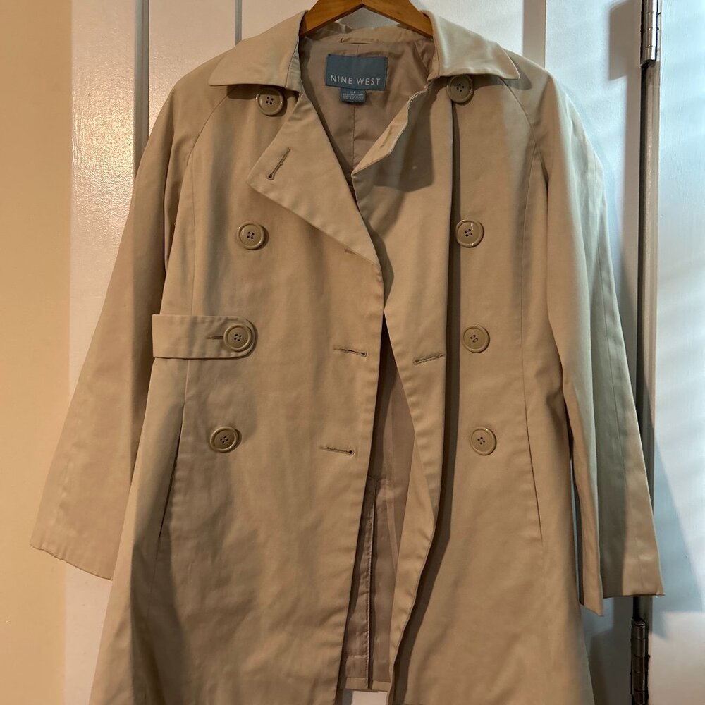 PRICE DROP! Nine West khaki trench coat
